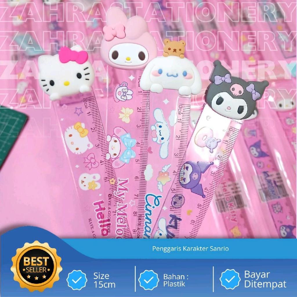 

Penggaris 15cm Lucu Sanrio Hello Kitty