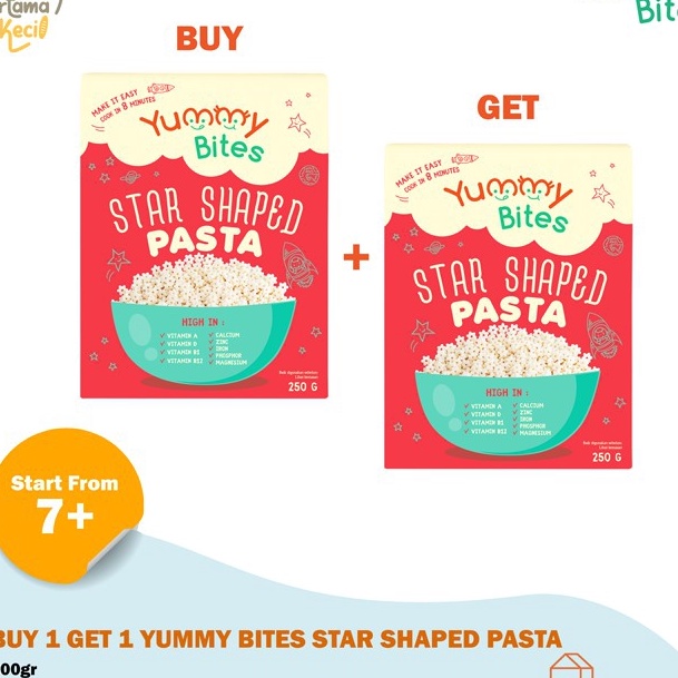 

TLVT5113 D2289 Buy 1 Get 1 Yummy Bites Star Shaped Pasta