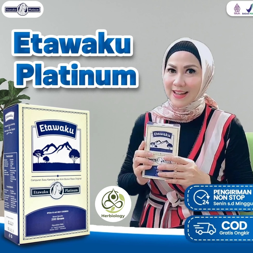 

PENJUALAN CEPATBEST SELLER Etawaku Platinum Susu Kambing Etawa Krimer Nabati Isi 2gr Herbiology