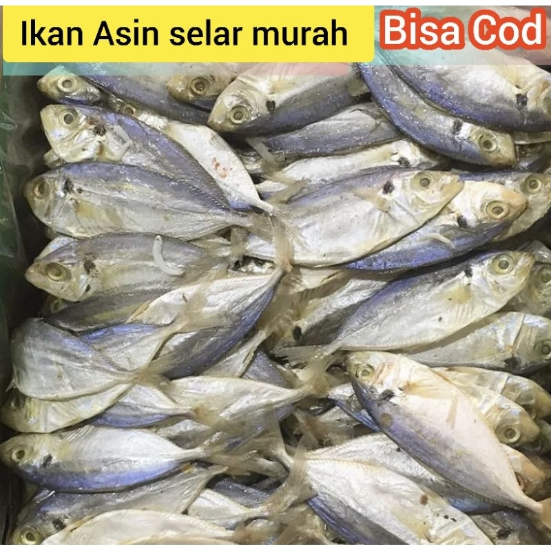 

Ikan Asin Murah/ ikan Asin Selar Kering 1 kg