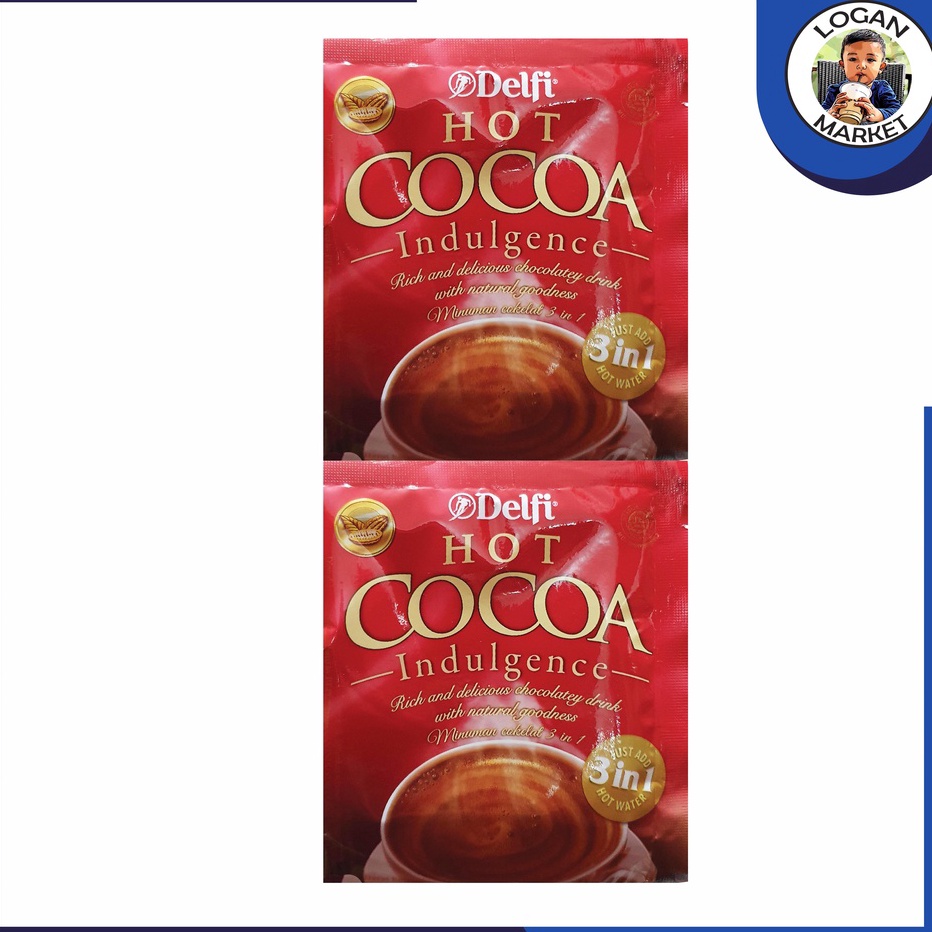 

RTYC9721 Terbaru Delfi Hot Cocoa Indulgence Minuman Coklat Renceng 1Pcs 1 Pcs Sachet 25gram 25 gram