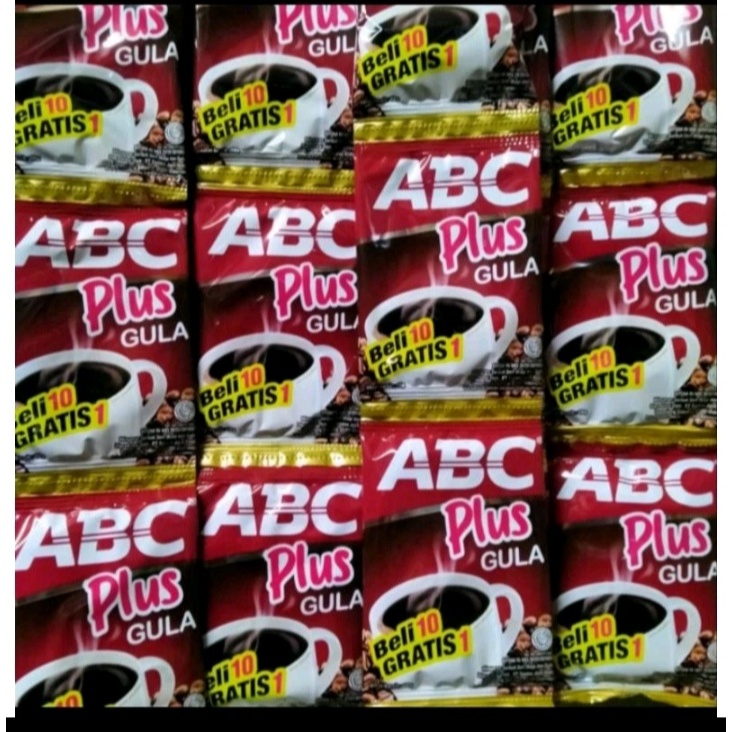 

Kopi ABC Plus 18gr (1 renceng isi 10 sachet)
