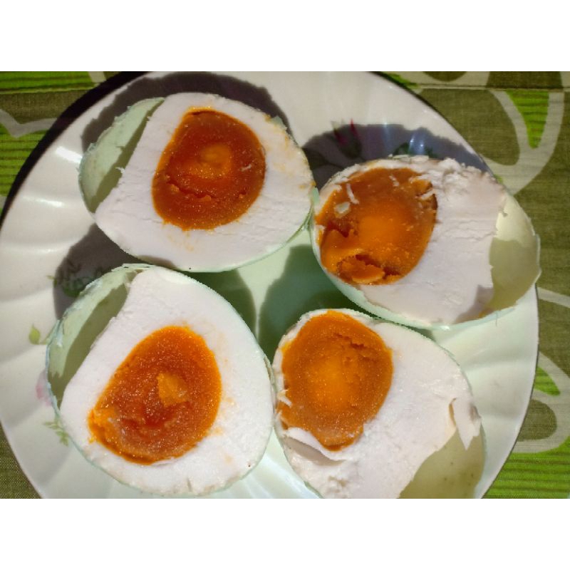 

TELUR ASIN MASIR ( UKURAN SEDANG ) KHAS BREBES TEGAL TELOR ASIN