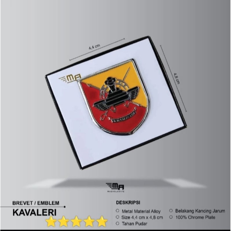 Emblem Kavaleri terbaru/Brivet emblem kavaleri