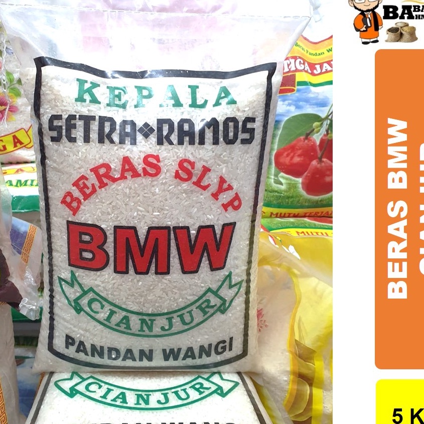 

XZTJ2987 PROMO SALE BERAS CIANJUR CAP BMW 5KG1KG15KG2KG25KG