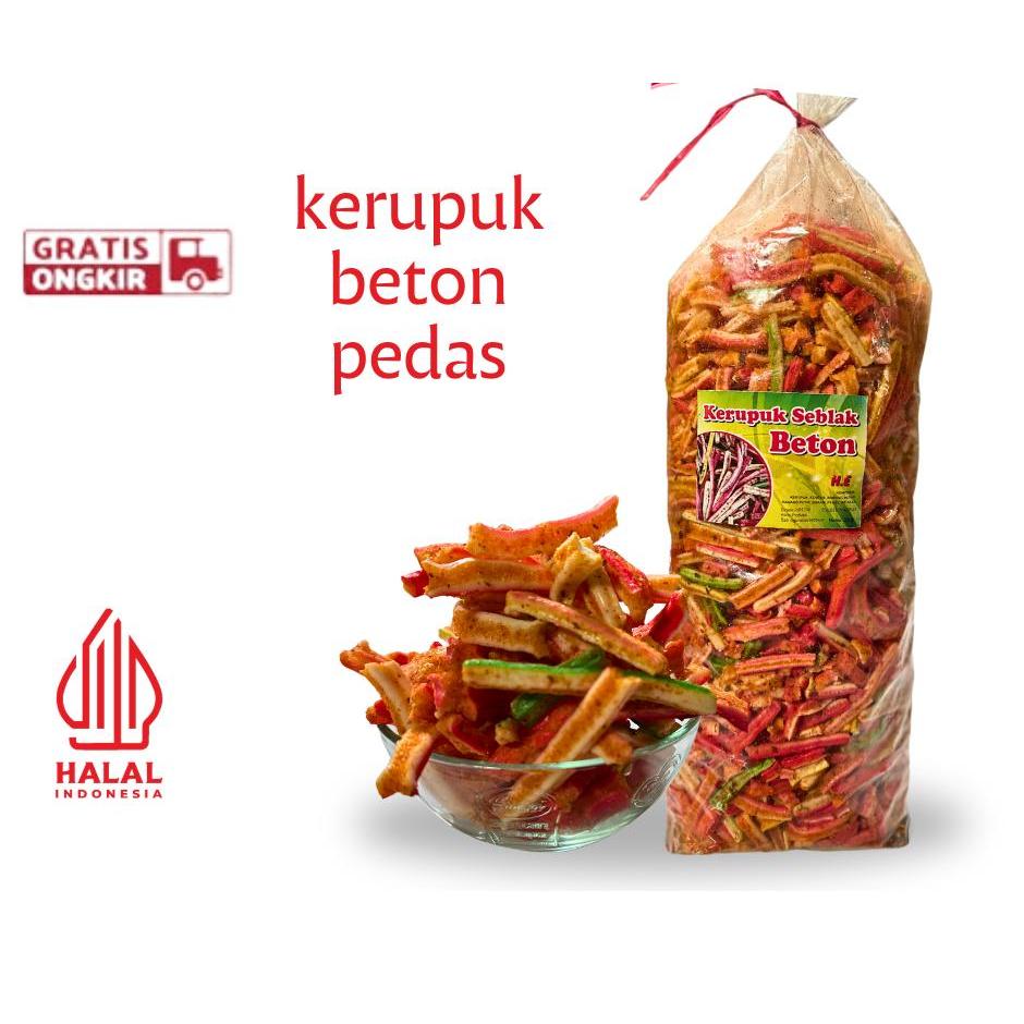 

Seblak Kerupuk Beton pedas gurih 100gram