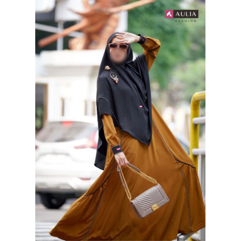 Aulia Fashion Sara Olive Black