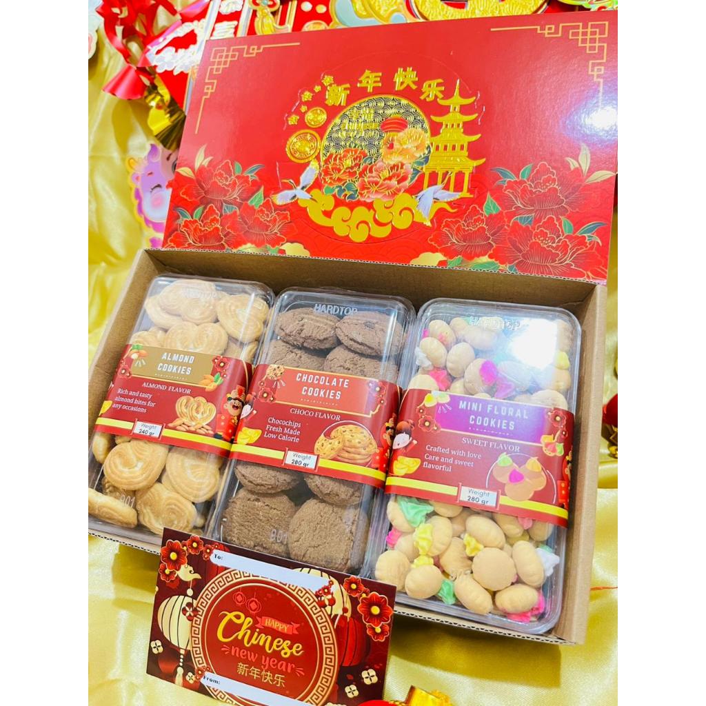 

READY STOCK HAMPERS IMLEK PARCEL IMLEK CHINESE NEW YEAR 2024 PREMIUM COOKIES