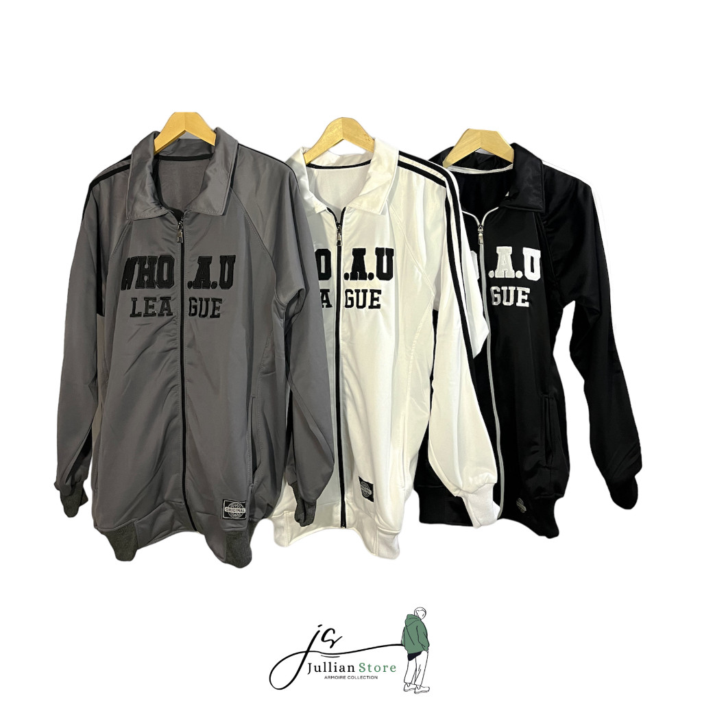 (COD) JULLIAN STORE Jaket Tracktop WHO AU League Casual Zipper