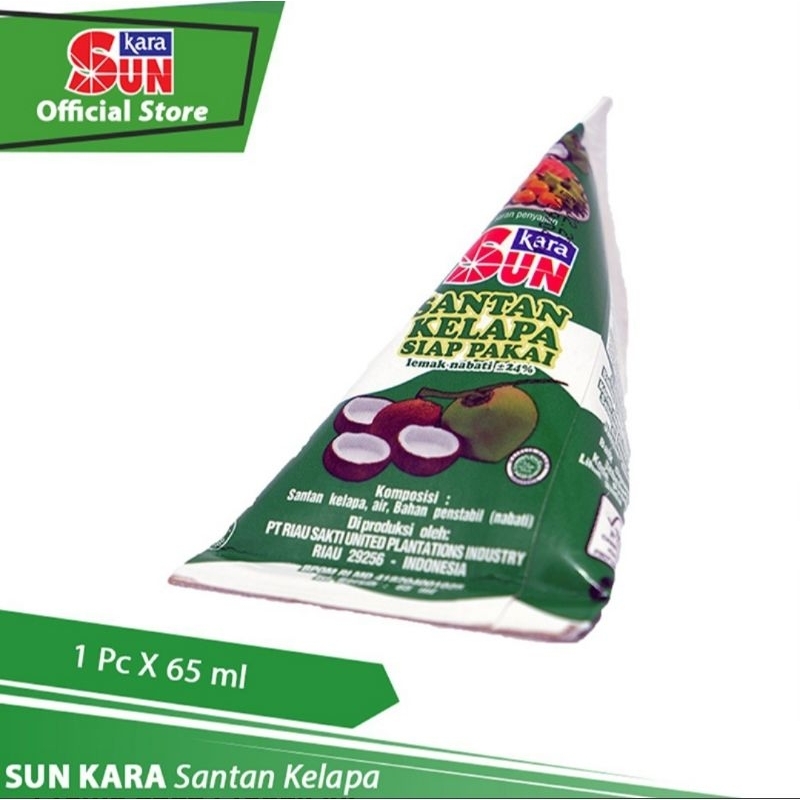 

SUN KARA santan kelapa 65ml