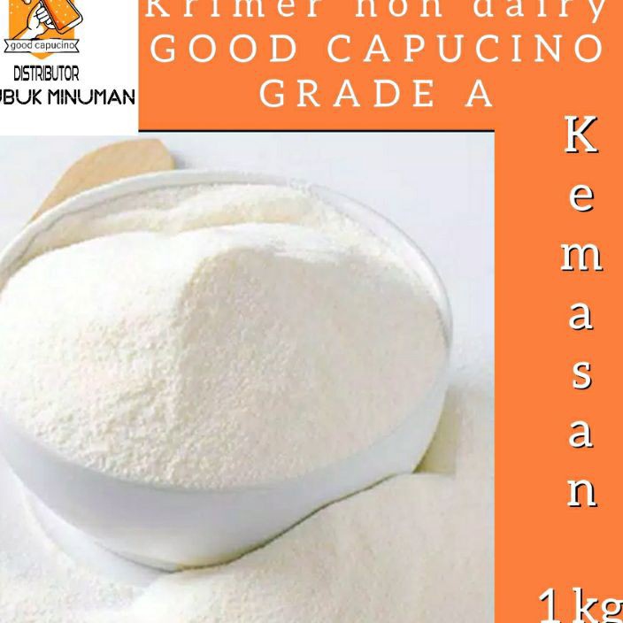 

GKRK3428 TERBARU Bubuk Krimer Non dairy Good capucino Grade A kemasan 1 gr