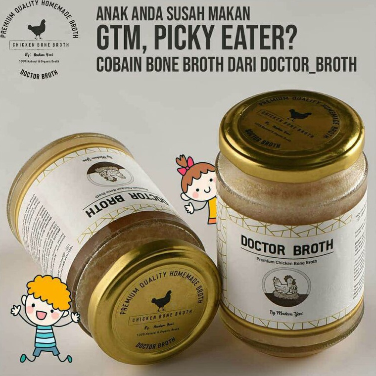 

TBVF593 STOK SIAP COD Chicken KENTAL Bone Broth Doctor Broth Tangerang MPASI