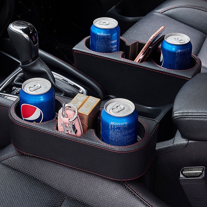 el Terkini Front Seat Car Organizer Premium Rak Samping Mobil Gap Storage Kursi Jok Mobil Botol Gela