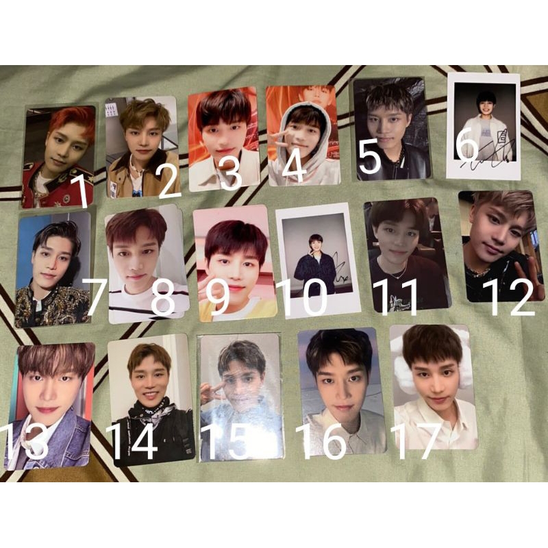 official photocard taeil nct 127 departure tffr yzy sticker 2 baddies md ld street polaroid chatarsi