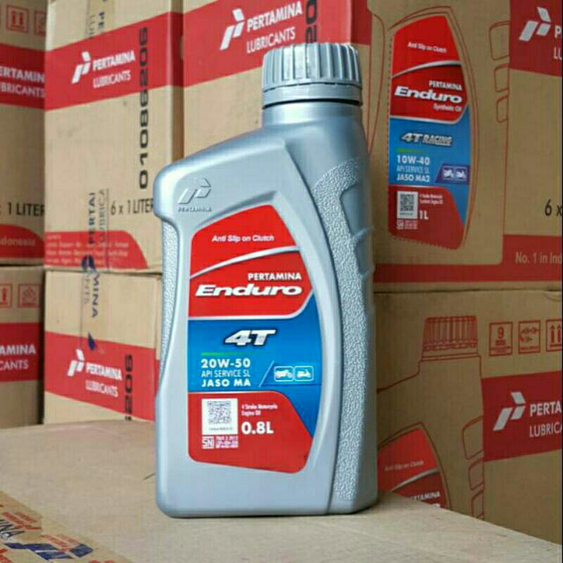 Oli Motor Enduro 4T 20W-50 API SL JASO MA