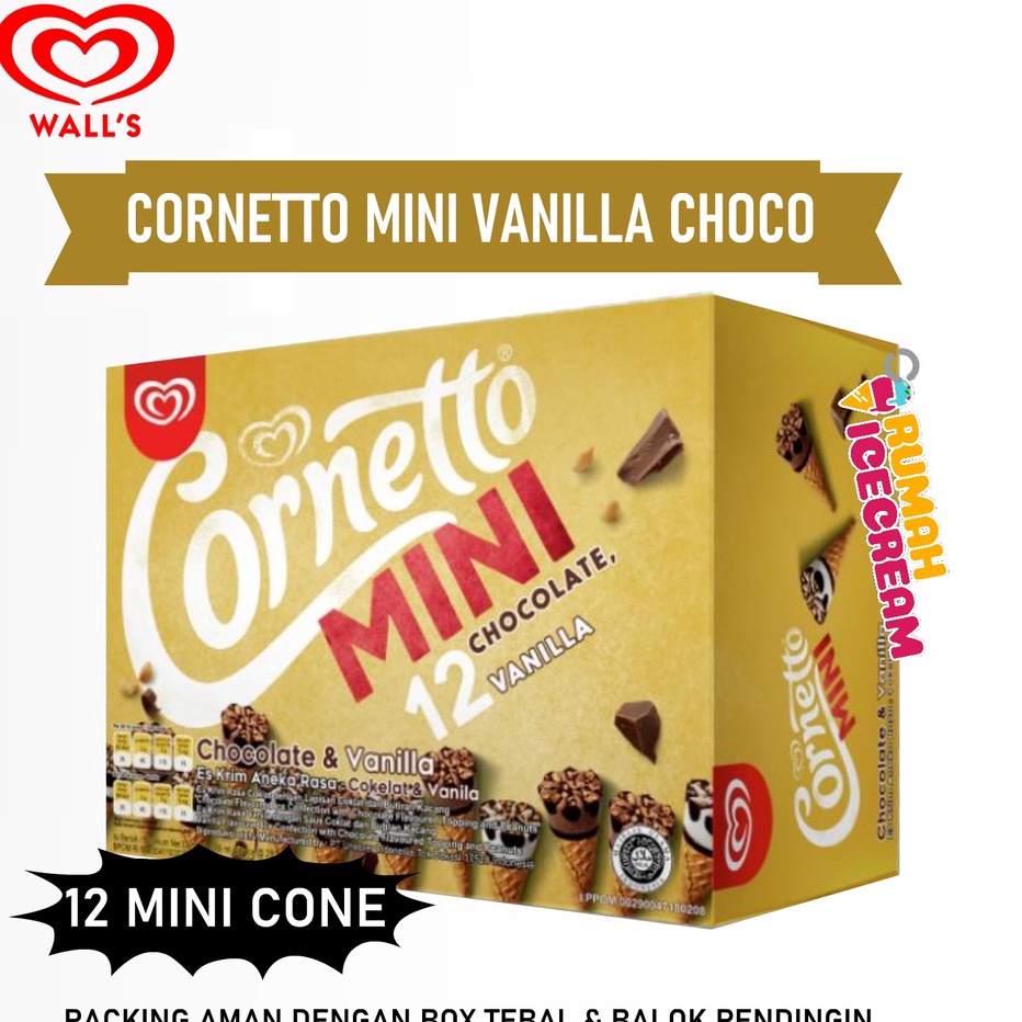 

LSTL6193 88 Es Krim Walls Cornetto Mini Vanilla Choco