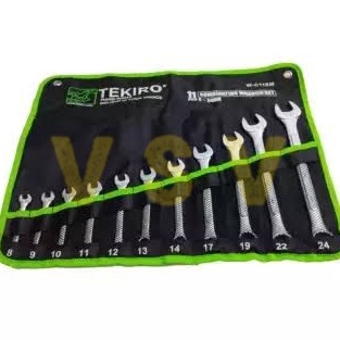 Laris Tekiro Kunci ring pas set 824mm  ringpas 11pc  Kunci pas ring 824 e Produk Premium