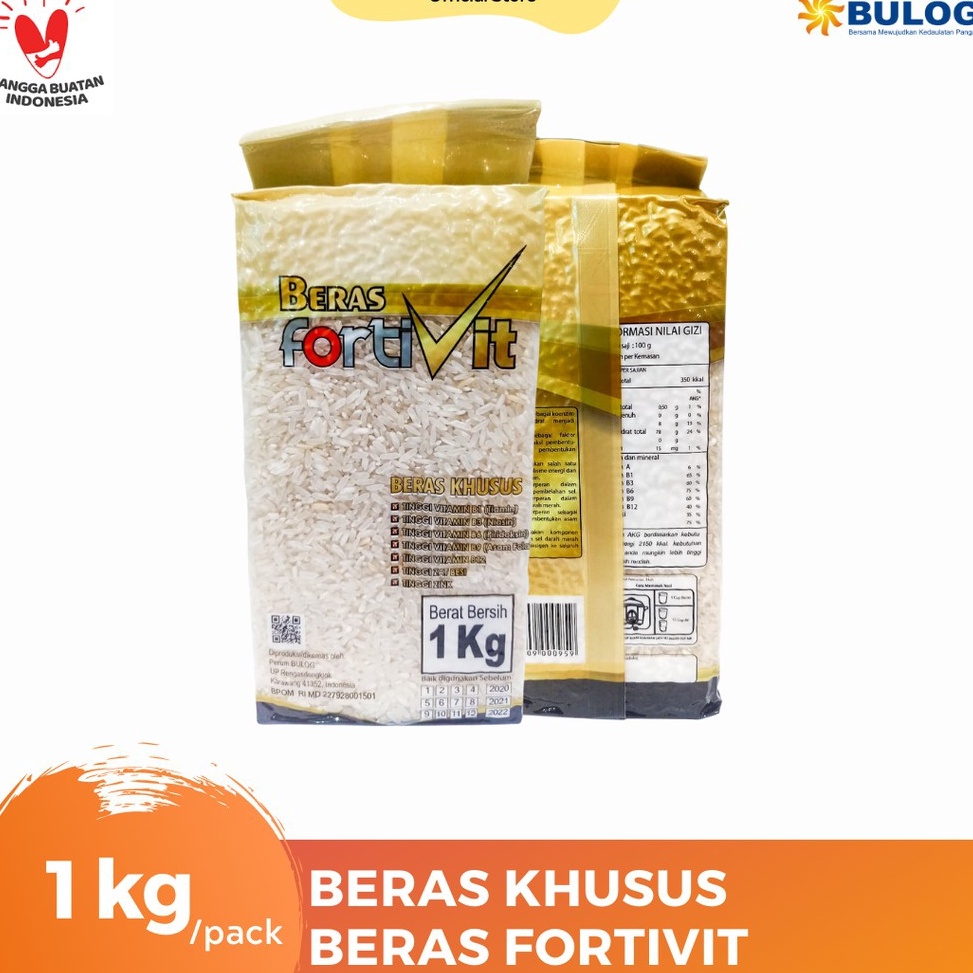 

NQWX154 FSASH SALE BULOG Beras Fortivit 1Kg