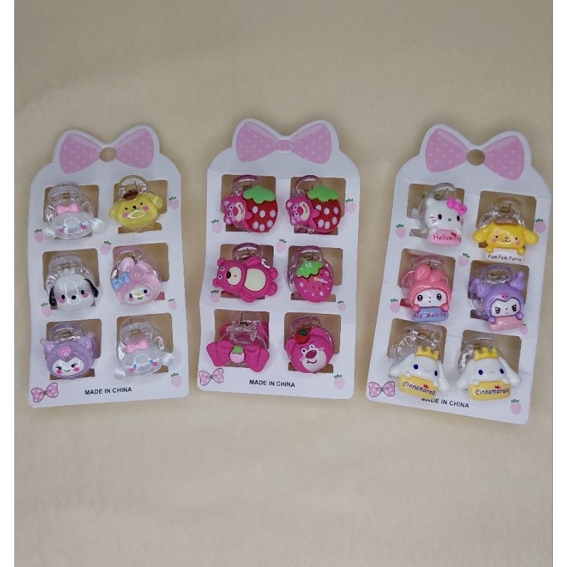 jedai rambut karakter sanrio mini 1cm