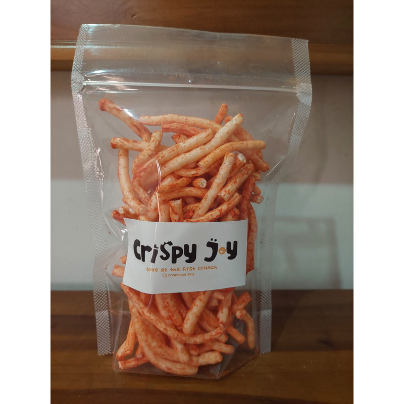 

Kripik kentang kriting balado 50gram