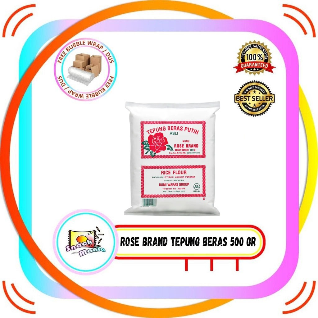 

Rose Brand Tepung Beras Putih ~ 500 gr