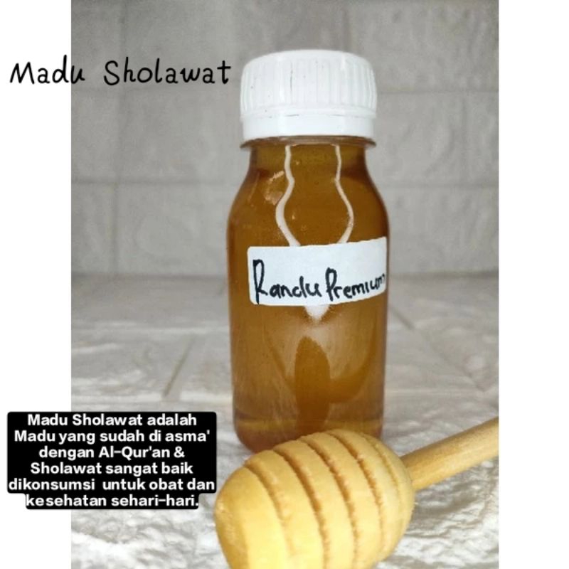 

MADU KEMASAN 100gr MADU MURNI/MADU SHOLAWAT