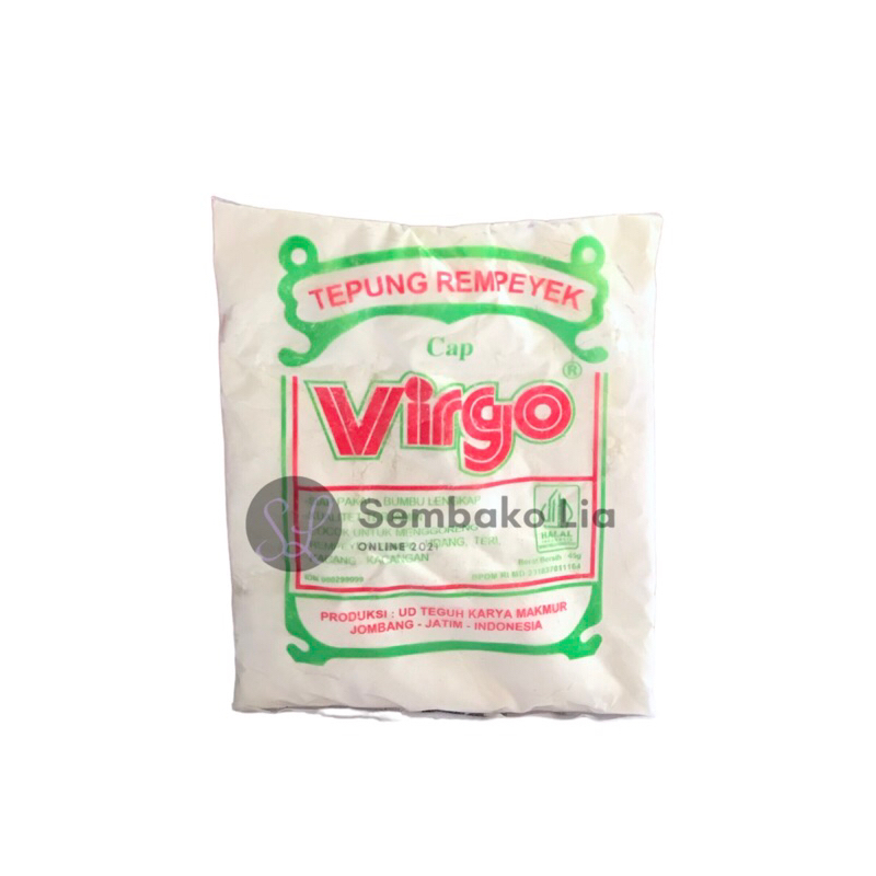 

Tepung Peyek Virgo / Rempeyek / Tepung Rempeyek