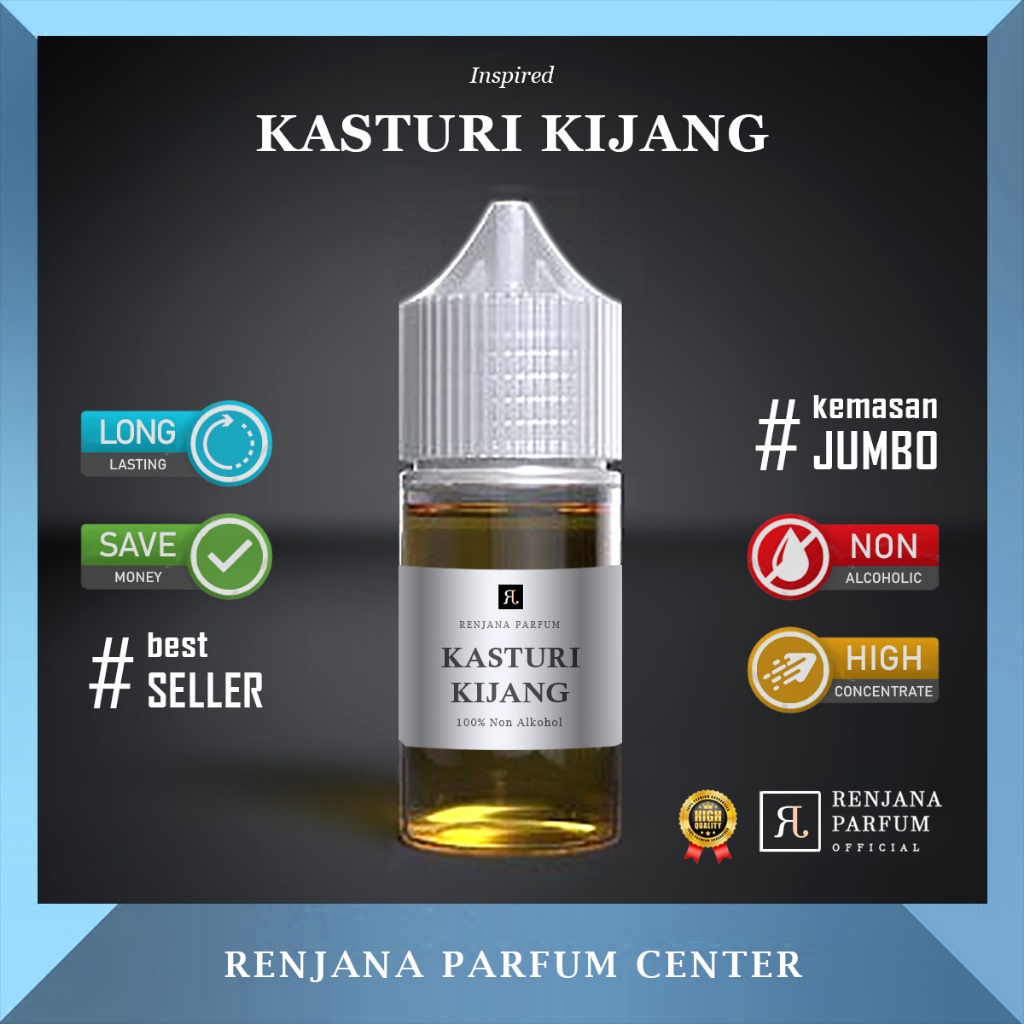 Parfum Bibit Murni KASTURI KIJANG - Minyak Wangi Non Alkohol