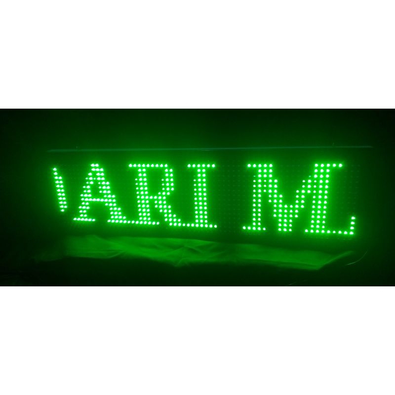 Lampu Running texs atau tulisan berjalan