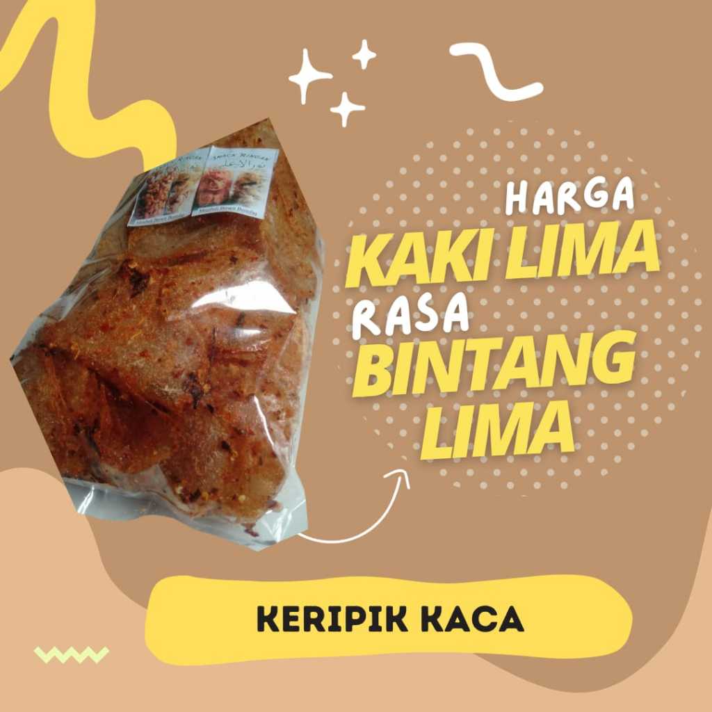 

Keripik Kaca/Makana ringan/ snack murah/ 250 gram