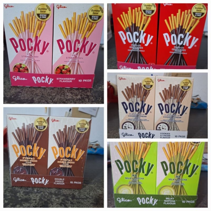 

Glico Pocky biskuit stik aneka rasa