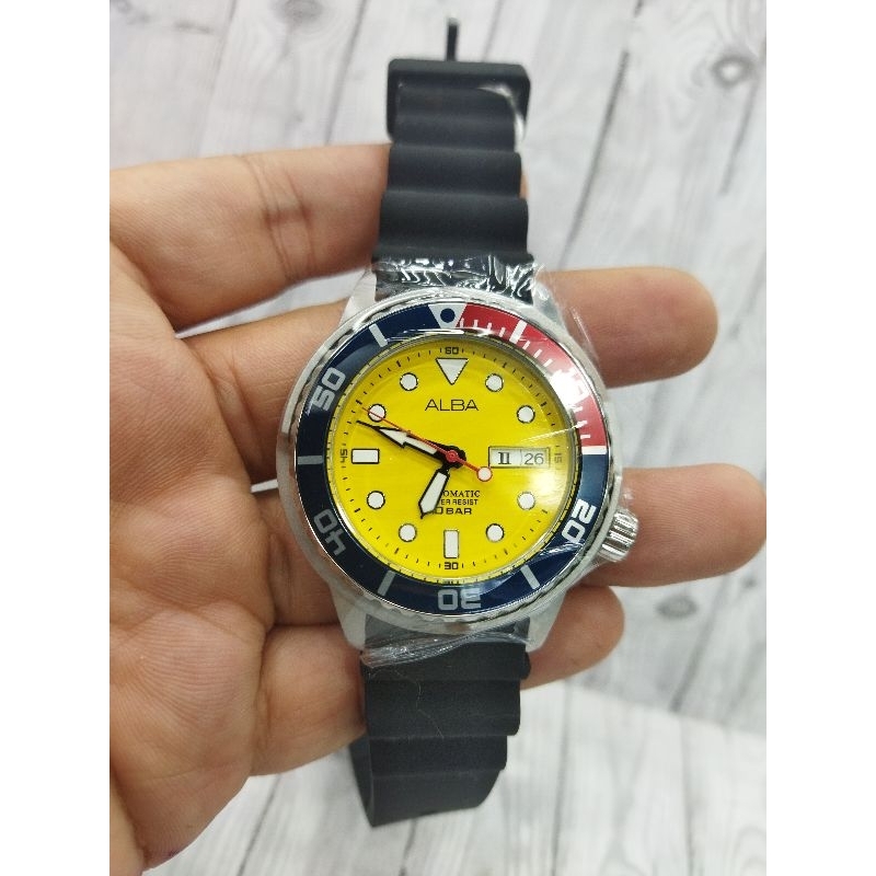 Alba AL4615#AL4615#AL4615X1#Alba AL4615X1#jam tangan pria Alba al4615#man watch Alba Al4615X1#jam ta