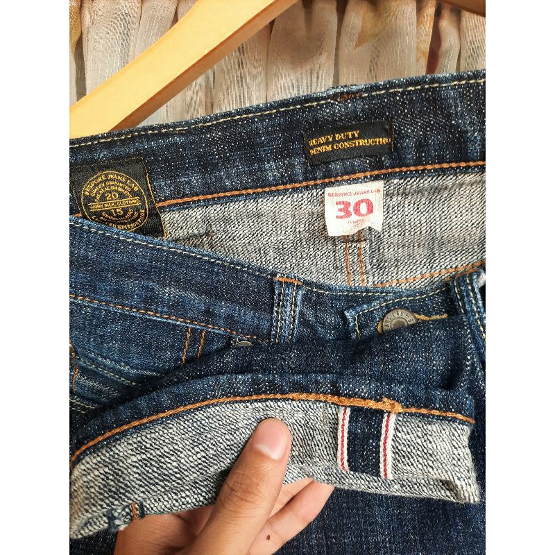 celana jeans lynx selvedge bespoke