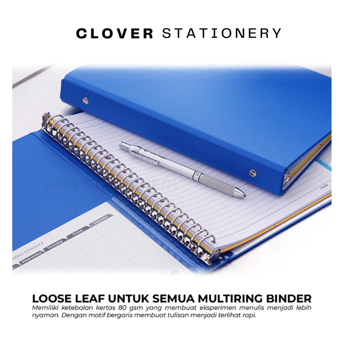 

Bantex Kertas Binder Loose Leaf for Multi Ring Binder