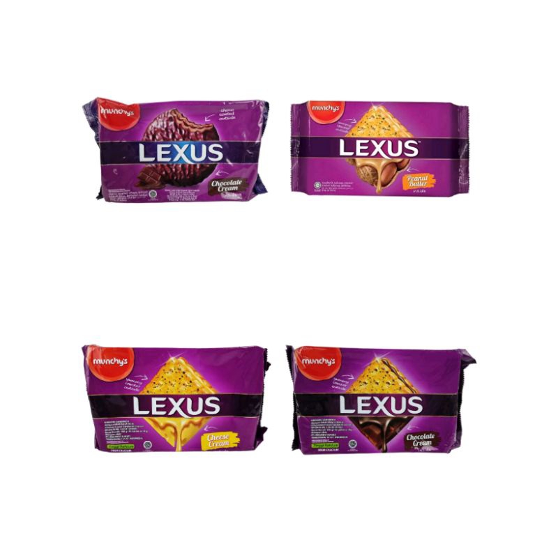 

Munchy's Lexus Crackers All Varian 190gr / Biskuit Muchy Lexus / Lexus / Munchys Lexus / Lexus Coklat / Lexus Keju / Lexus Kacang / Biskuit Lexus Biskuit rasa Coklat Biskuit rasa Keju Biskuit Rasa Kacang Biskuit Malaysia Lexus Malaysia Biskuit Family Pack