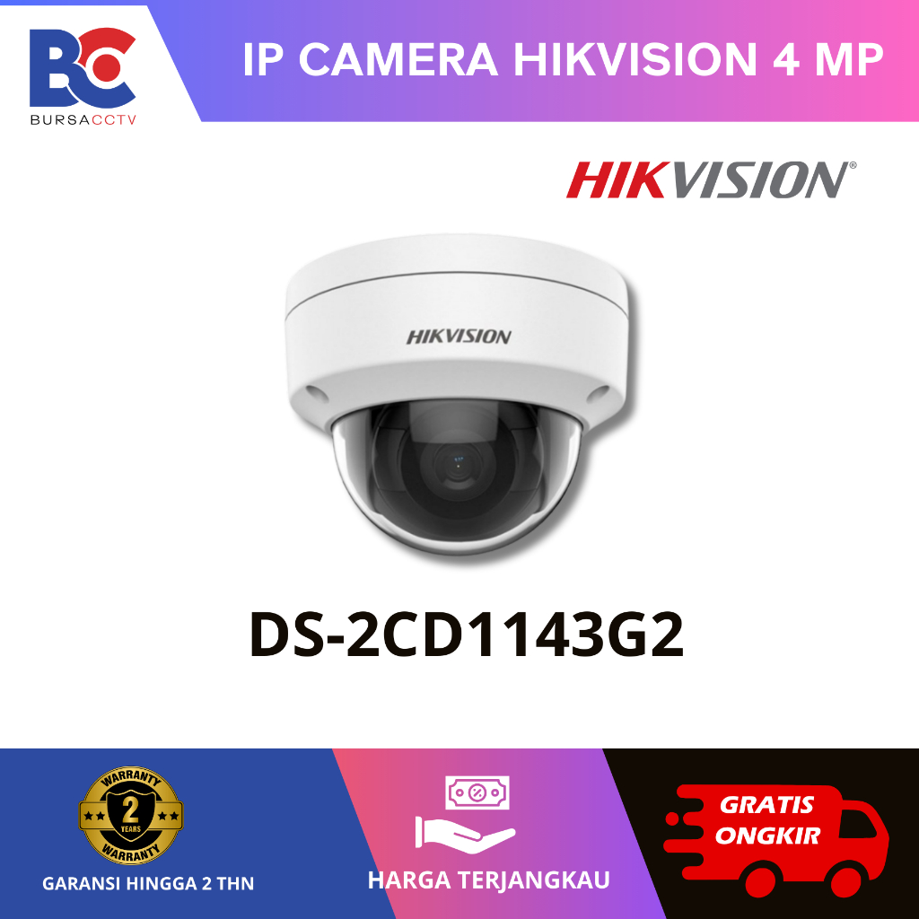 IP Camera HIKVISION 4 MP Indoor (AUDIO0
