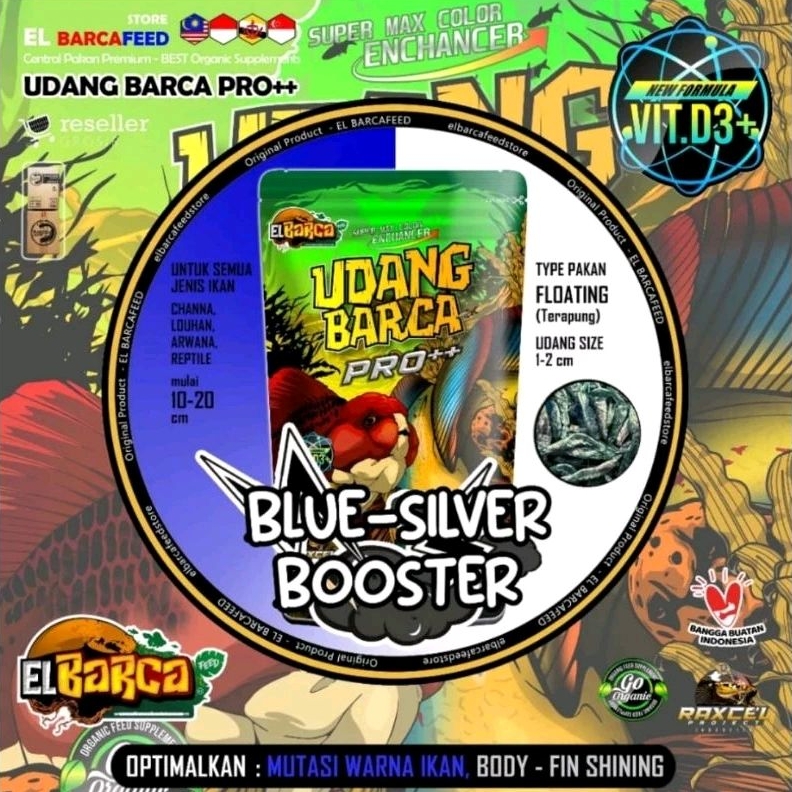 

Udang Barca Pro Blue Silver Repack 5gr