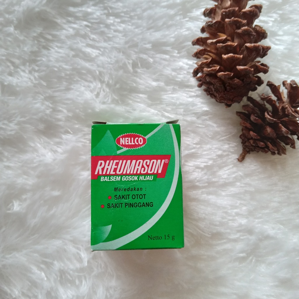 NELLCO | RHEUMASON | NELLCO RHEUMASON | NELLCO RHEUMASON HIJAU | BALSEM GOSOK | PEREDA NYERI OTOT | 