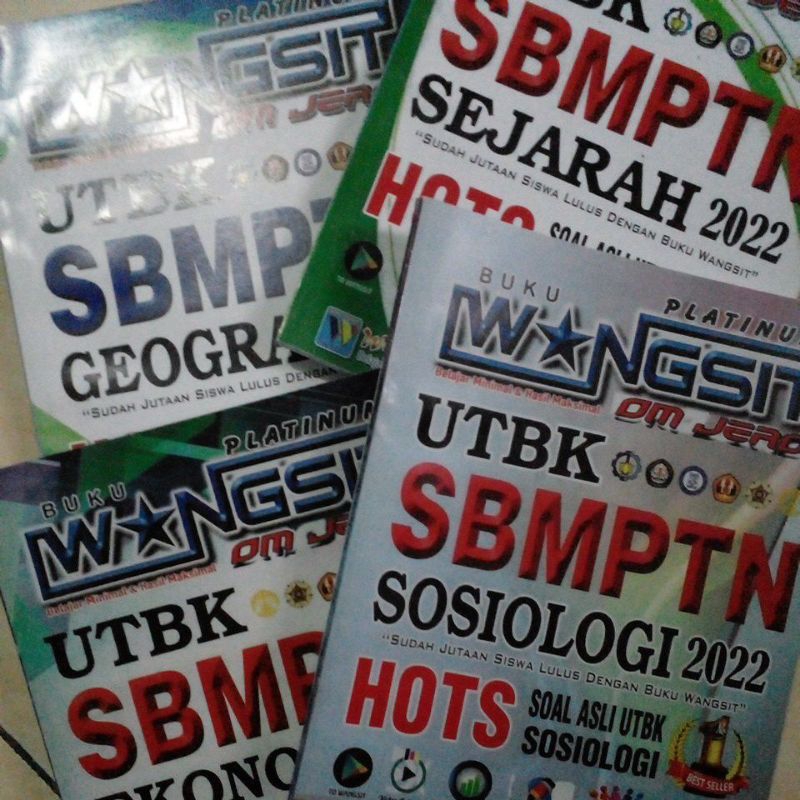 [PRELOVED] Wangsit Om Jero SBMPTN Soshum Platinum 2022 no