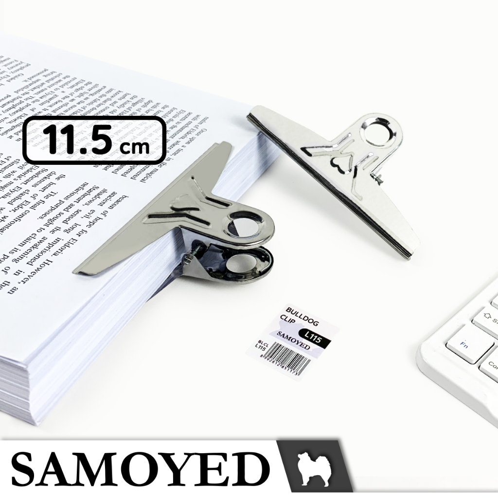 

SAMOYED BLCL-L115 Klip / Penjepit / Jepitan Kertas / Paper / Bulldog Clip 115 mm