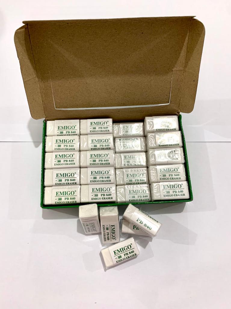 

Penghapus Pensil / Karet Penghapus / Drawing eraser Emigo (40 pcs)