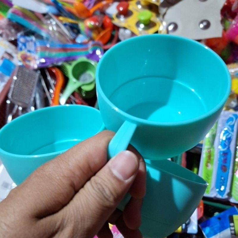 cangkir unik cangkir bagus bahan bagus plastik gelas minum