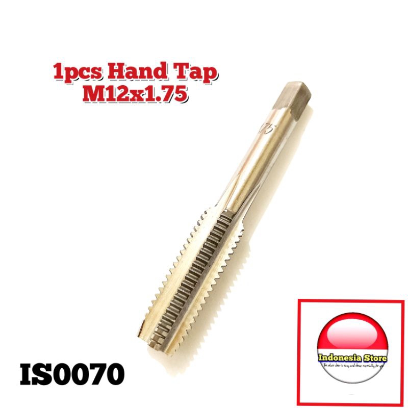 1pcs hand tap m12x1.75 baut 17 kasar baut industri bukan tap recoil