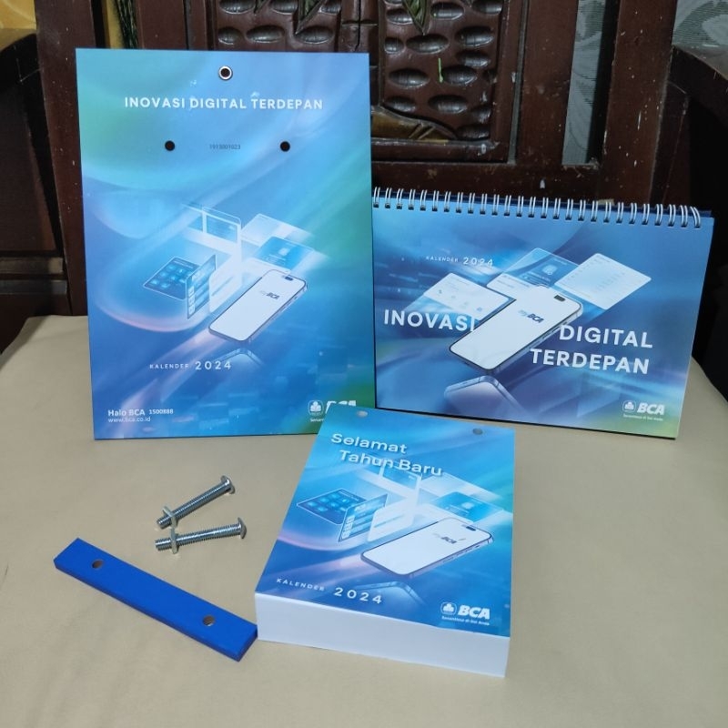 Kalender 2024 Kalender Sobek Kalender dinding 2024 Bank BCA Prioritas