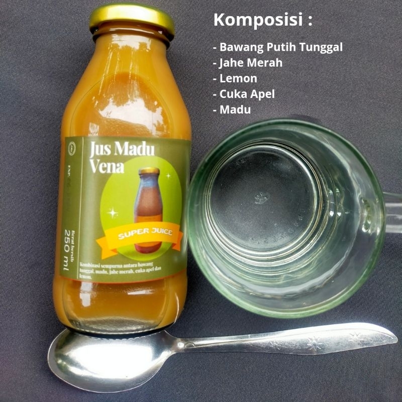 

Jus Madu Vena Herbal Bawang Putih Tunggal Jahe Merah Cuka Apel Jeruk Lemon Madu Ramuan Untuk Diet Sehat Alami