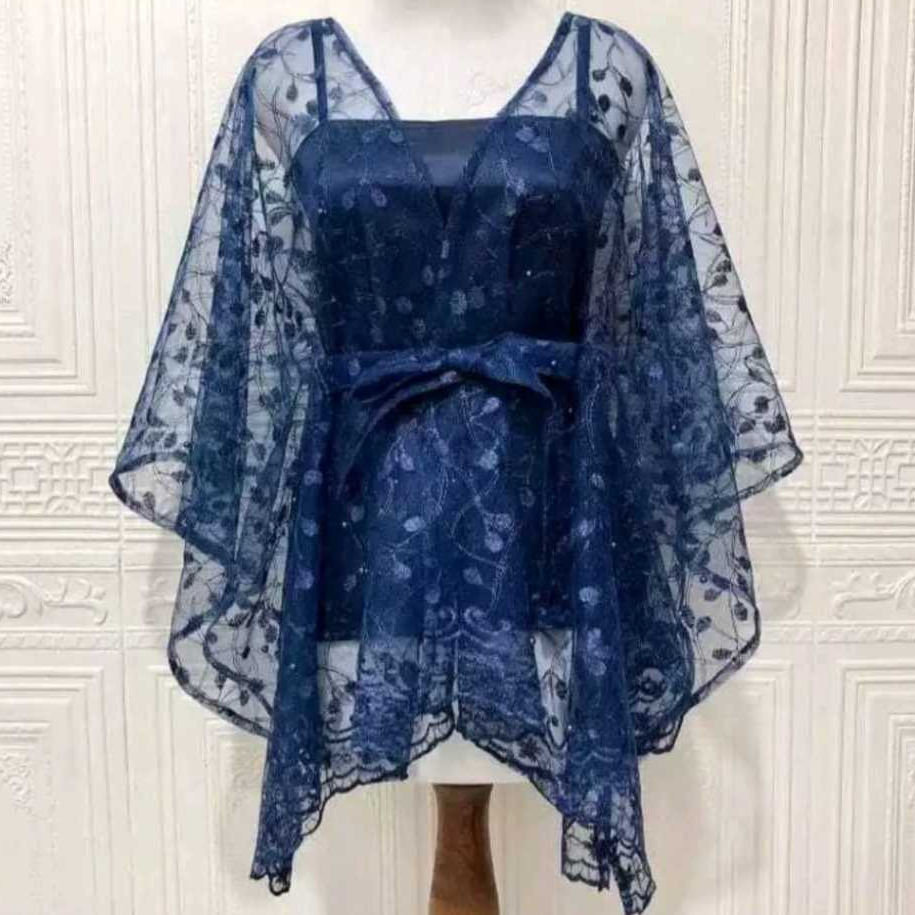 CARDIGAN TILE TALI,  OUTER BROKAT KONDANGAN ,  OUTER PESTA , OUTER KEBAYA