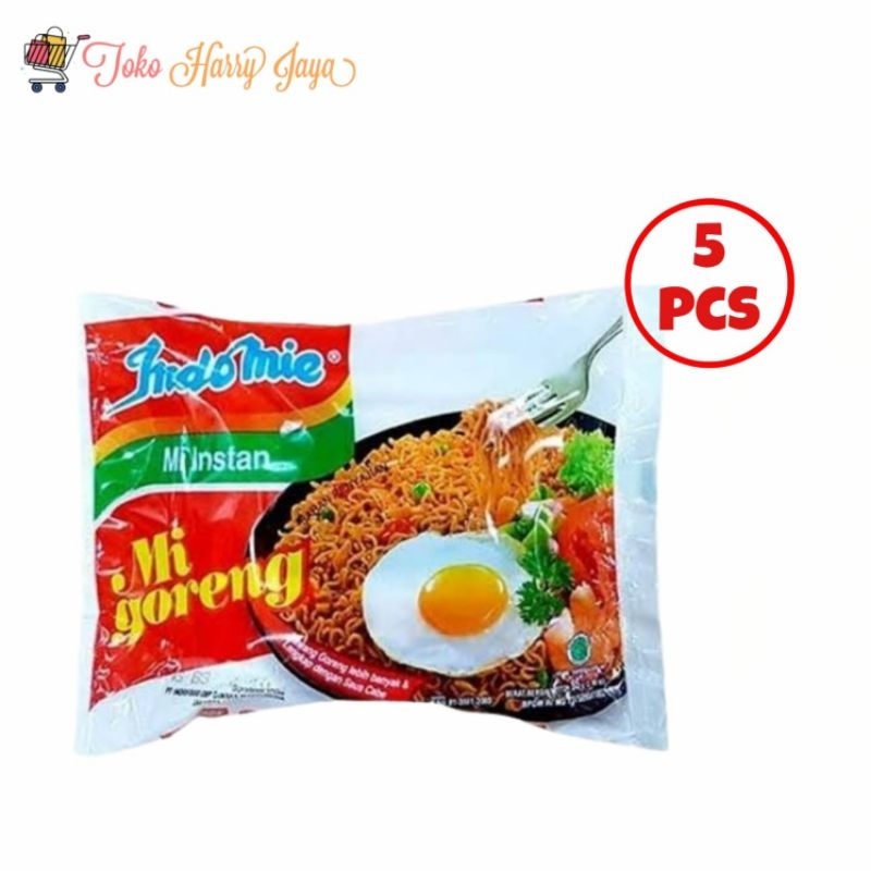 

Indomie Instan Goreng 5 pcs