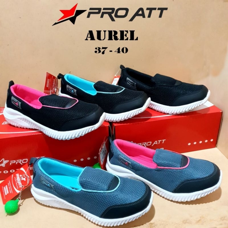 Sepatu Slip On Wanita PRO ATT - AUREL - Sepatu Selop - Sneakers Wanita size 37-40