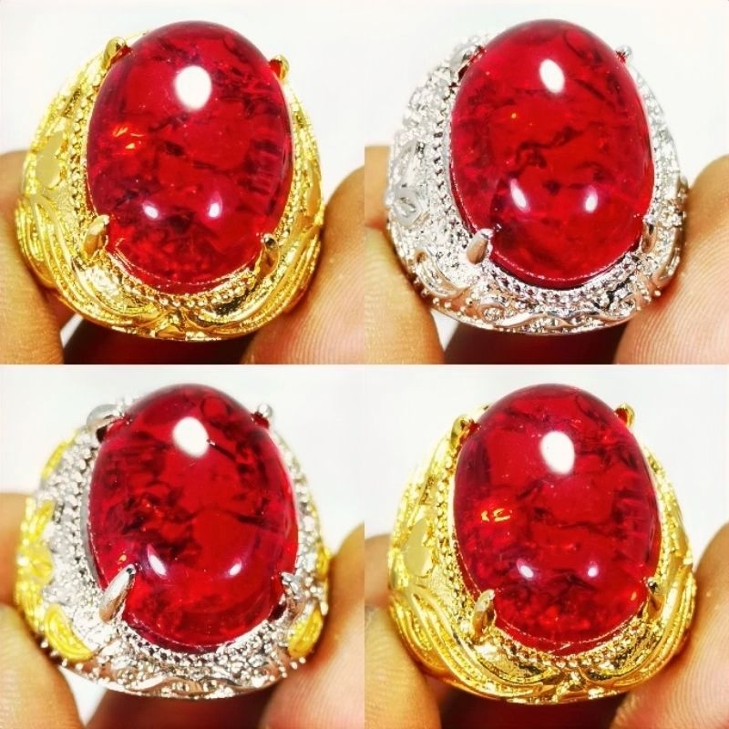 Batu akik merah siem pecah seribu