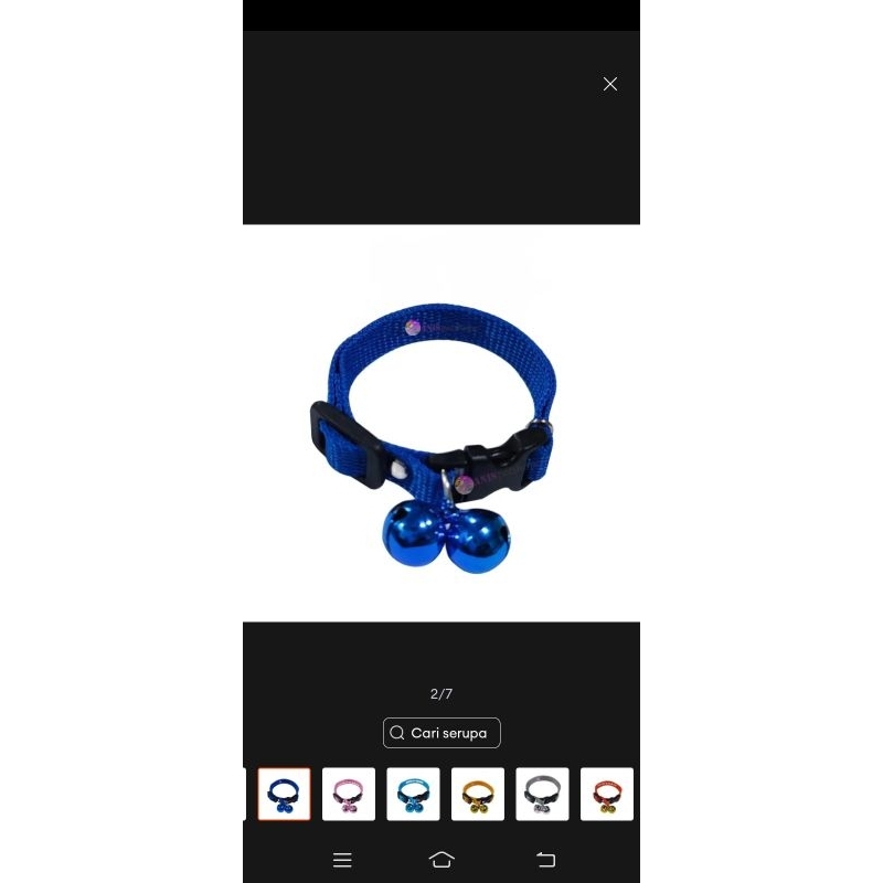 KALUNG KUCING DUA LONCENG NYARING